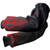 BLACK STALLION BSX Reinforced FR Sleeves - Black wRed Flames