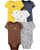 Carters Baby Boys 5 Pack Bodysuit Set Construction 6 Months