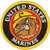 EagleEmblems PM0066 Patch-USMC,Bulldog (3'')