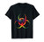 Tie Dye Nuclear Waste Toxic Symbol Tie Dyed T Shirt T-Shirt