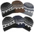 ToBeInStyle Mens 6 Pack Diamond Print Beanies
