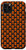 iPhone 11 Pro Cool Halloween Design Scary Skull Skeleton Head Orange Phone Case