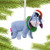 Winne The Pooh Eeyore Christmas Ornament
