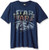 Star Wars Boys Big Millenium Falcon Sunset Logo Graphic Tee Navy Heather YXL