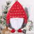 Ewolee Christmas Advent Calendar Swedish Tomte Santa Gnome Countdown Calendar 2020 with 25 Days Pockets for Kids Xmas Home Office Door Wall Decor Red