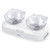 OYES Elevated cat Bowls15Tilted Raised Cat Food and Water Bowl Pet Feeder Bowls for Cat and Small Dog Double Bowls OYES Elevated cat Bowls15Tilted Raised Cat Food and Water Bowl Pet Feeder Bowls for Cat and Small Dog Double Bowls