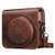 Fintie Protective Case for Fujifilm Instax Square SQ1 Instant Camera - Premium Vegan Leather Bag Cover with Removable Adjustable Strap Vintage Brown