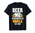 Mens Beer Me Promoted Uncle 2021 Drinking Baby Announcement Gift T-Shirt