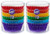 2-Pack - Wilton 415-5172 - 72 ct/pack - Rainbow Cupcake Liners