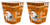 Boelter Brands NCAA Tennessee Volunteers 3 Liter Reusable Plastic Snack Bucket 2 Pack