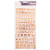 American Crafts 224 Piece Copper Foil Alpha Thickers Dear Lizzy Star Gazer