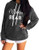 Muicy Womens Mama Bear Shirt Casual Long Sleeve Sweatshirts Tops with Pockets M Grey