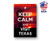 KEEP CALM AND VISIT TEXAS postcard set of 20 identical postcards. Quality post cards pack. Made in USA.