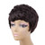 6_5 inches Short Hair Wig Synthetic Curly Wig for Black Women Short Pixie Cut Wigs Heat Resistant Fiber Hair WigsNatural color