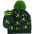 John Deere Boys Winter Cap with Mittens Green Toddler
