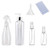 Spray Bottles 50ML100ML Empty Fine Mist Plastic Mini Travel Bottle Set 200ML Misting Spray Bottle 300ML Pump Bottles Refillable Liquid Containers with Funnel and 128 Labels 4 Pack