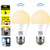 Motion Sensor Light Bulb Dusk to Dawn LED Light Bulbs 9W A19 PIR Built-in IR 60W Equivalent Bright 810 Lumens E26 Base Warm White Bulbs(2 Packs)