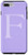 iPhone 7 Plus8 Plus Lavender Gray Letter F Initial Monogram Light Purple Lilac Case