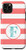 iPhone 11 Pro Letter F Initial Monogram Pink And White Stripes Phone Case