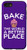 iPhone SE 2020  7  8 Bake the World a Better Place Cupcake Baker Purple Case