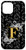 iPhone 12 Pro Max Letter F Initial Monogram Illustrated Floral Pattern Phone Case