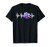 Florals Flowers Pansy Pansies Heartbeat EKG Gardener T-Shirt Florals Flowers Pansy Pansies Heartbeat EKG Gardener T-Shirt