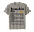 Pumpkin Pie Nutrition Facts Funny Pie Lover Thanksgiving T-Shirt