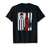 American Flag Lacrosse USA TShirt Lax Gear Player Coach Gift T-Shirt