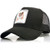 RONGASD Baseball Cap for Men Women Trucker Dad Hat Adjustable Black Low Profile Mesh