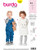 Burda Style Sewing Pattern 9330 - Toddlers Suspender Pants   Pinafore A6M-1-2-3