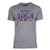 Ouray Sportswear NASCAR Mens Vintage Sheer SS Tee Denny Hamlin Heather Medium