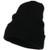 e4Hats_com Big Size Acrylic Long Beanies-Black OSFM