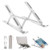 Laptop Stand Adjustable Height Ergonomic Computer Holder Portable Desktop Notebook Riser Ventilated Cooling Laptop Stand Suitable for 10-17_3