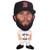 FOCO MLB Boston Red Sox Pedroia D_ 15 Flathlete Figurine