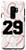 Galaxy S9 Baseball Case Number 29 Twenty Nine Case