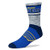 For Bare Feet St_ Louis Blues Double Deuce Gray Knit Socks