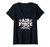 Womens Air Force Mom - Proud Mother Family Air Force Mothers Day V-Neck T-Shirt