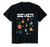 Kids 7 Year Old Outer Space Birthday Party Solar Planets 7th Gift T-Shirt