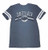 DC Comics Batman Logo Vintage Distressed Ringer Graphic T-Shirt - Small