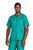 Lands End Mens Scrub Top Gulf Teal Regular X-Large