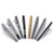 QIMOSHI 8 Pcs Tie Clips for Men Tie Bar Clip Set for Regular Ties Necktie Wedding Business Tie Pin Clips