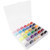 vivioi Prewound Bobbins Set Bobbins and Sewing Threads Prewound with Bobbin Case and Bobbin Clamps Multiple Sewing Machine Assorted Colors Pre-Wound Bobbins Set with Storage Case Box