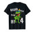 Rawr Im 4 Birthday Dinosaur T-Shirt Funny 4th Bday Boy Gift