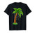 Th Christmas Lights Palm Tree Costume Funny Tropical Xmas T-Shirt