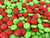 Sunny Island Spree Original Hard Candy Green Apple   Red Cherry Flavors Bulk - 3 Pound Bag