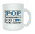 Funny Retirement Mug For Pop They Call Me Pop Too Cool To Be Grandpa Frosted Glass Coffee Mug 11oz Frosted