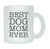 Funny Mug For Best Dog Mom Ever Frosted Glass Coffee Mug 11oz Frosted