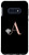 Galaxy S10e Letter A rose pink phone case initial H black for girls Case
