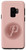Galaxy S9 Initial P Script Letter Rose Pink and Mauve Case