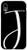 iPhone XR Black   White Personalized Phone Cases with Letter JInitial Case